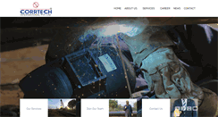 Desktop Screenshot of corrtech.in
